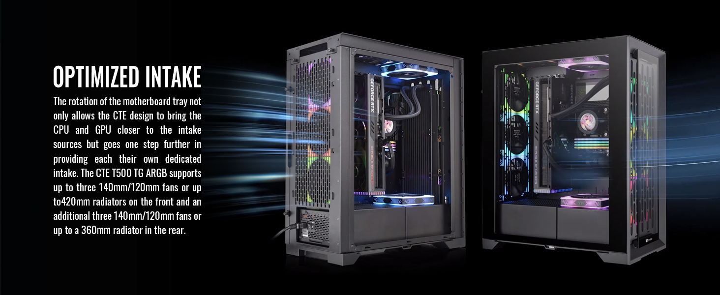 Thermaltake CTE T500 TG ARGB E-ATX Full Tower Case